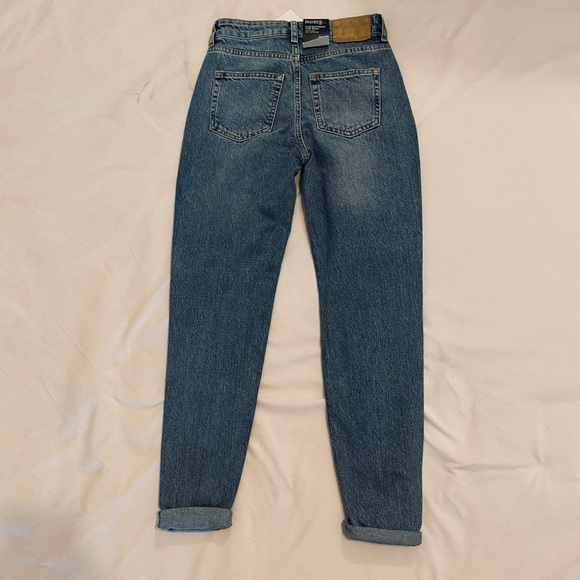 H&M Grungy Boyfriend Jeans with Rhinestones - Picture 4 of 4